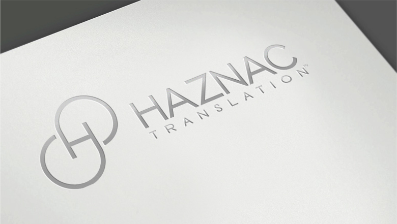 Haznac Translation Logo Design and Corporate Identity