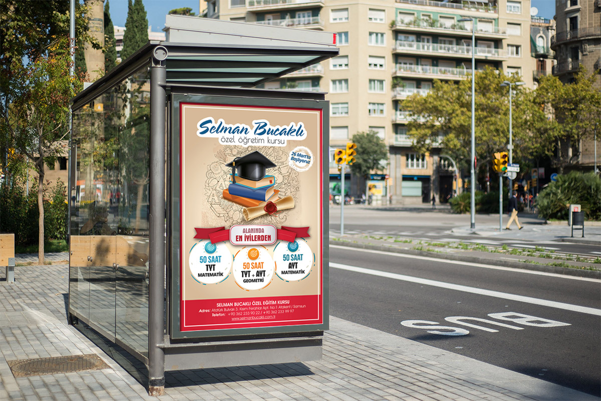 Selman Bucaklı Course Samsun Istanbul - Billboard Design Poster Design