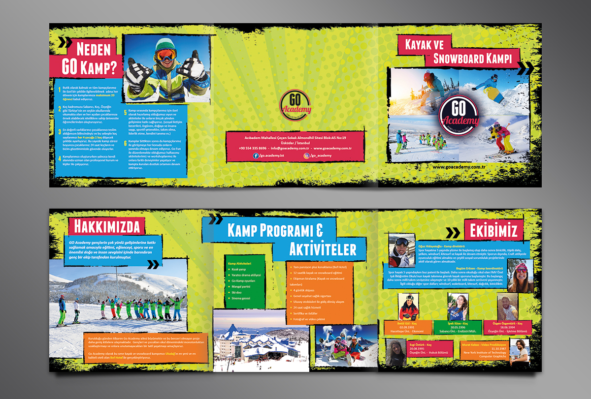 Kids Camp Brochure Design