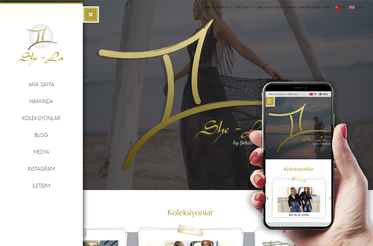 Sha La Fashion Responsive Joomla Web Site