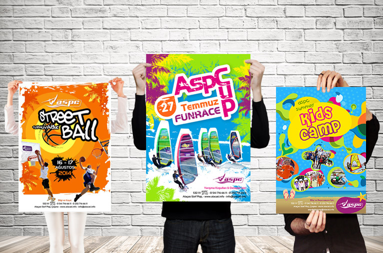 Etkinlik afişleri, ilan ve poster tasarımları - Alaçatı Çeşme