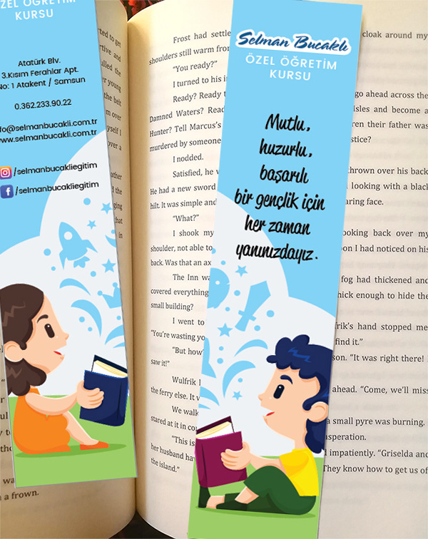 Kitap Ayracı Tasarımı