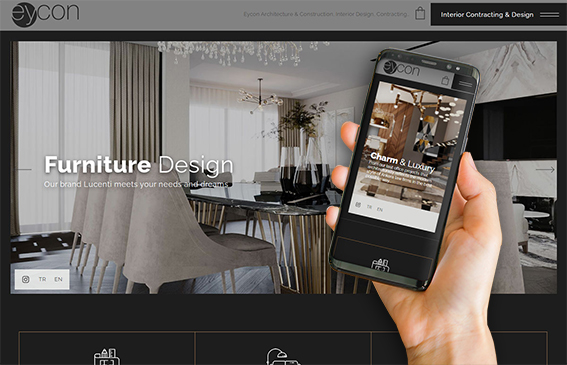 Eycon Architecture Corporate Website - Turkey
